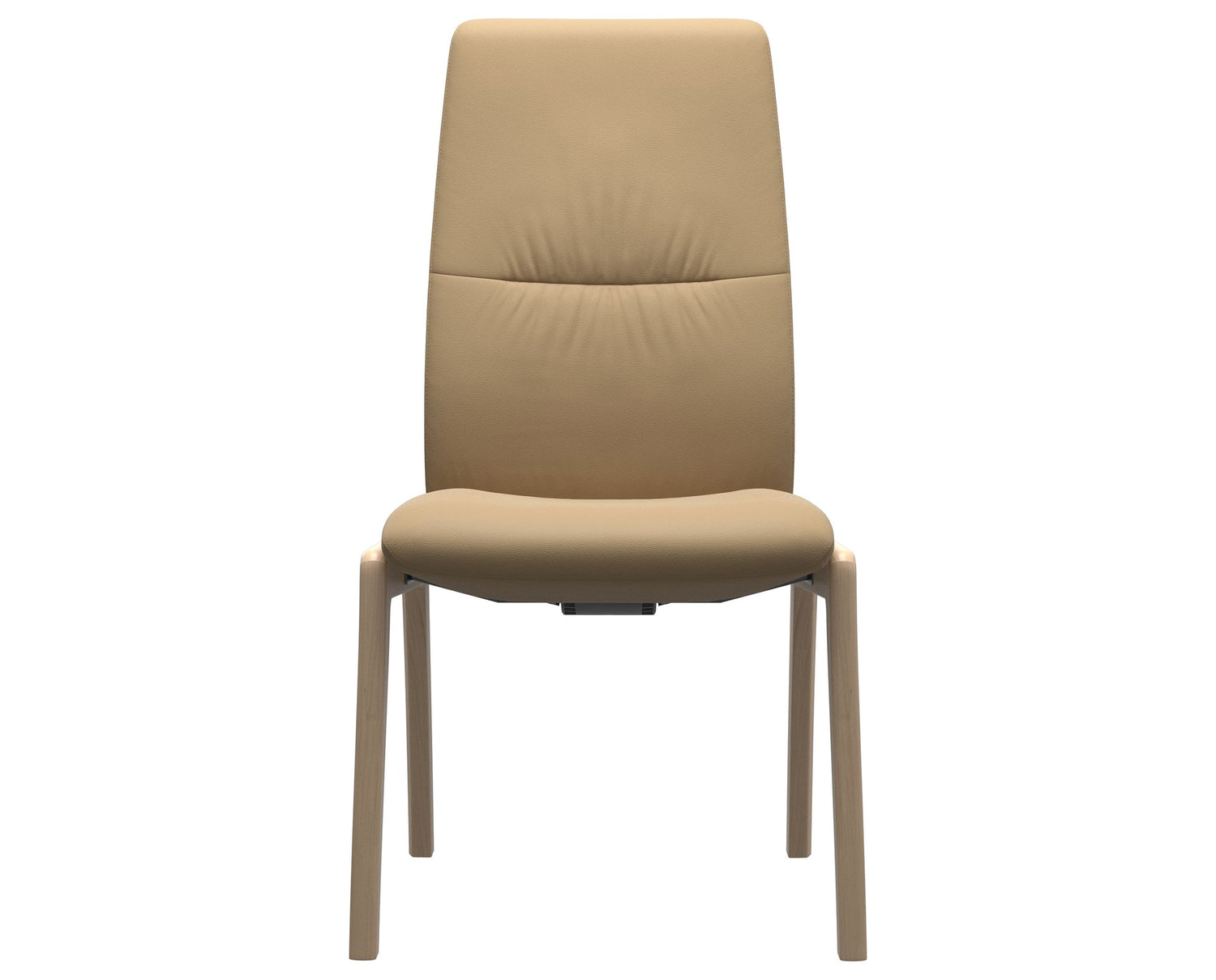 Mint | High Back Dining Chair with D100 Vertical Legs