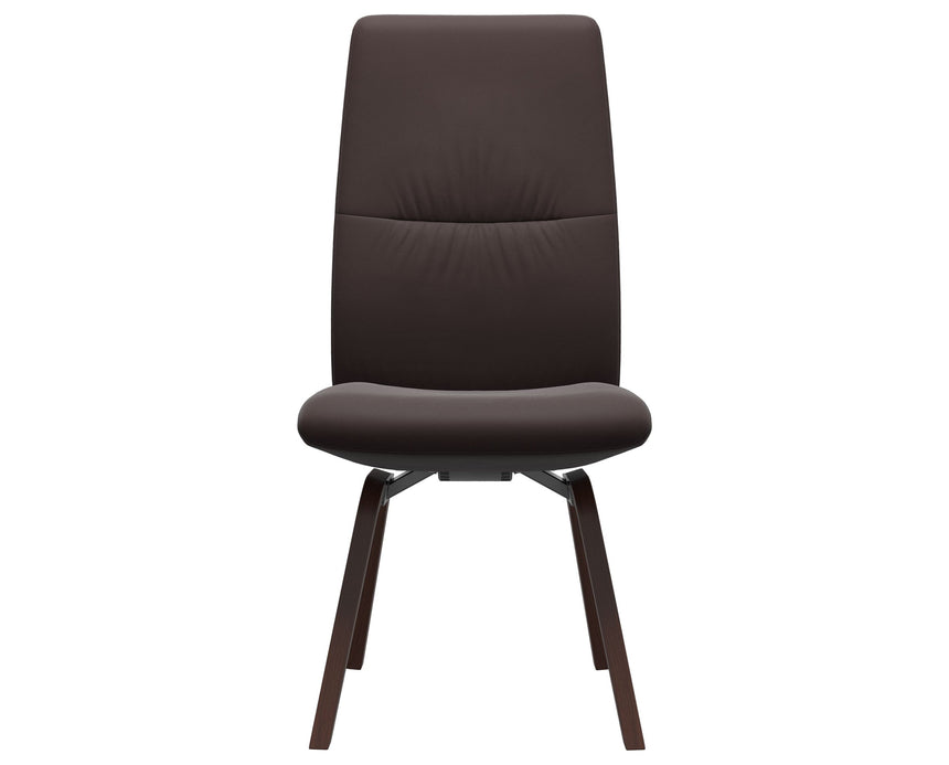 Mint | High Back Dining Chair with D200 Slanted Legs