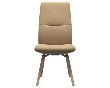 Mint | High Back Dining Chair with D200 Slanted Legs