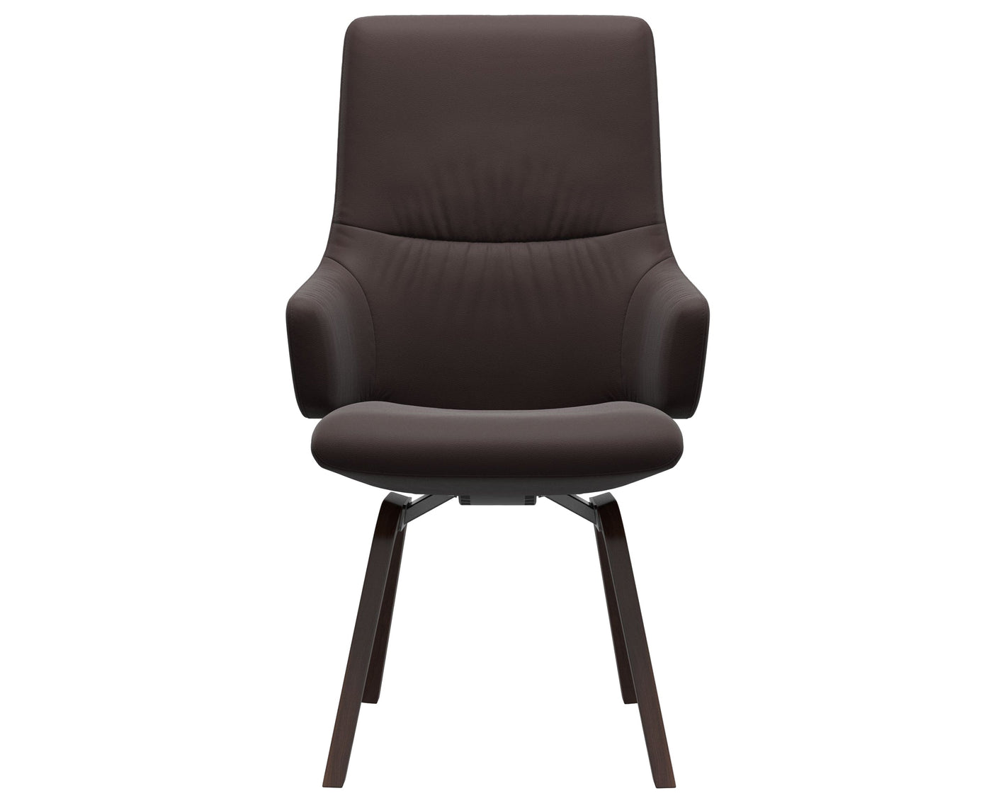 Mint | High Back Dining Chair with D200 Slanted Legs with Arms