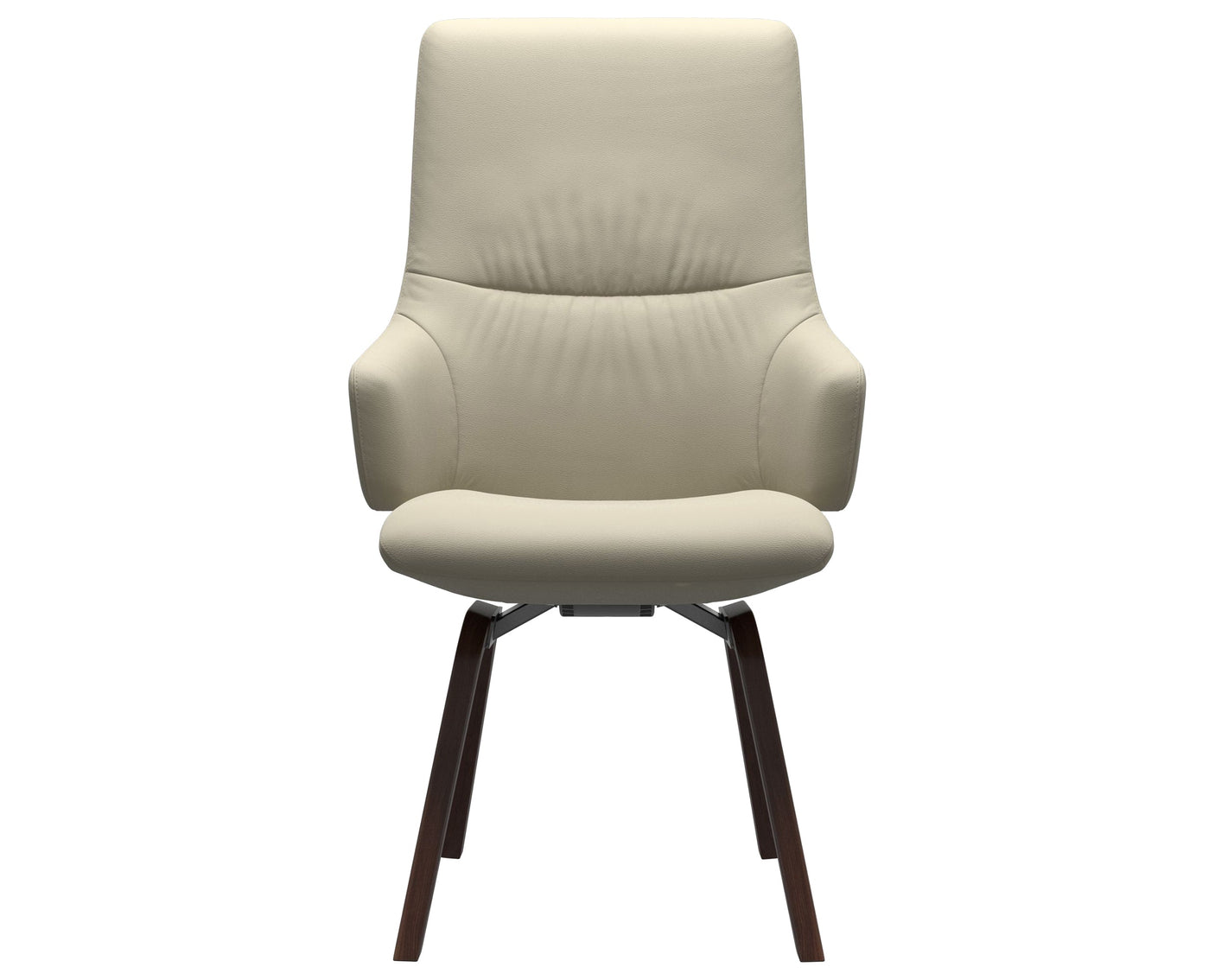 Mint | High Back Dining Chair with D200 Slanted Legs with Arms