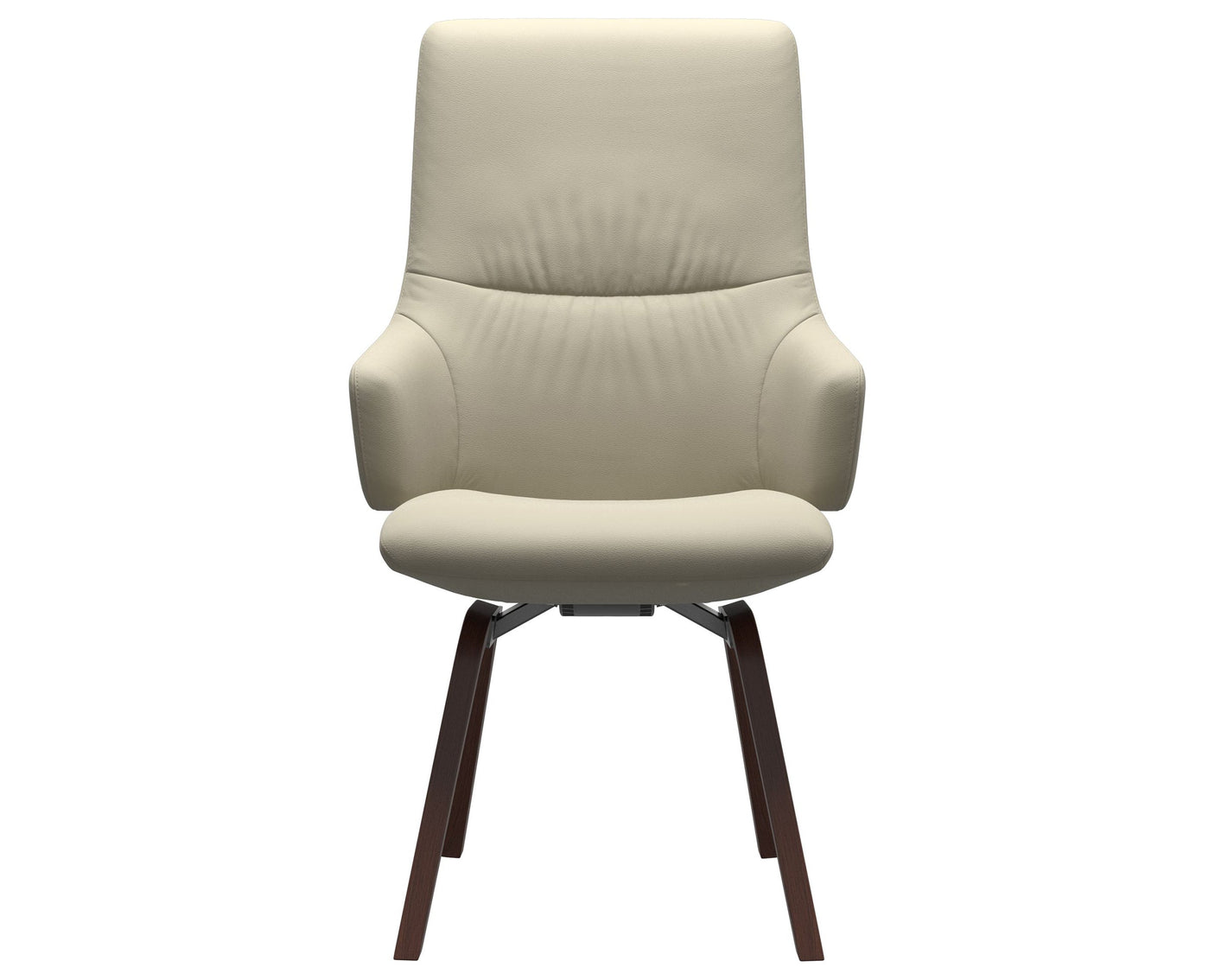 Mint | High Back Dining Chair with D200 Slanted Legs with Arms