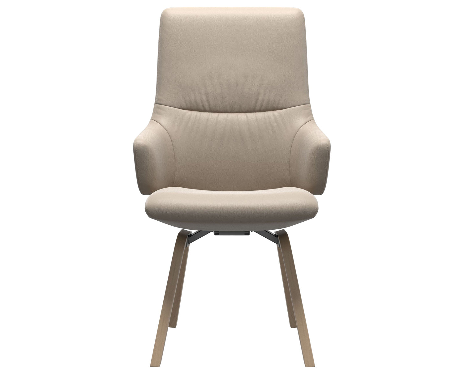 Mint | High Back Dining Chair with D200 Slanted Legs with Arms