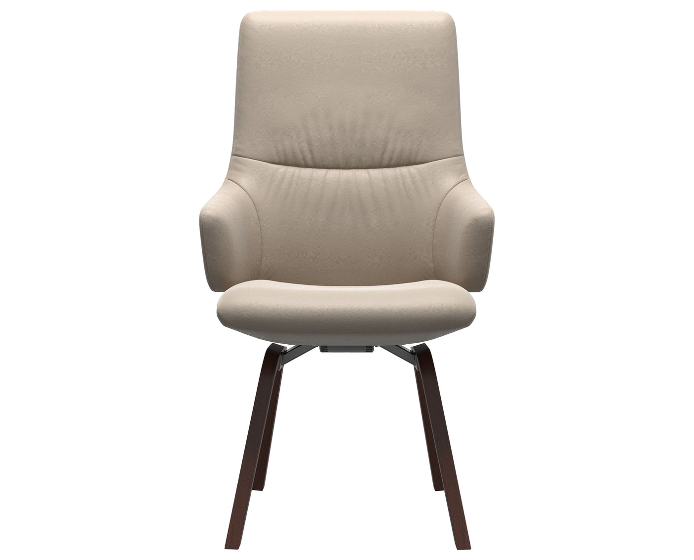 Mint | High Back Dining Chair with D200 Slanted Legs with Arms