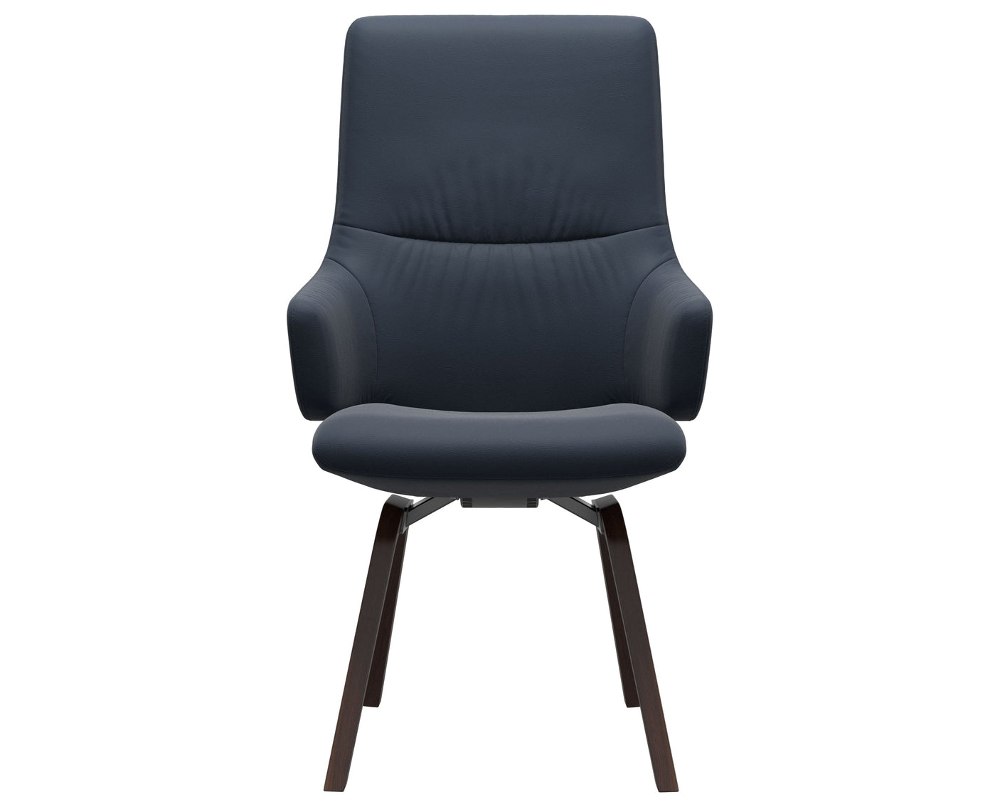 Mint | High Back Dining Chair with D200 Slanted Legs with Arms