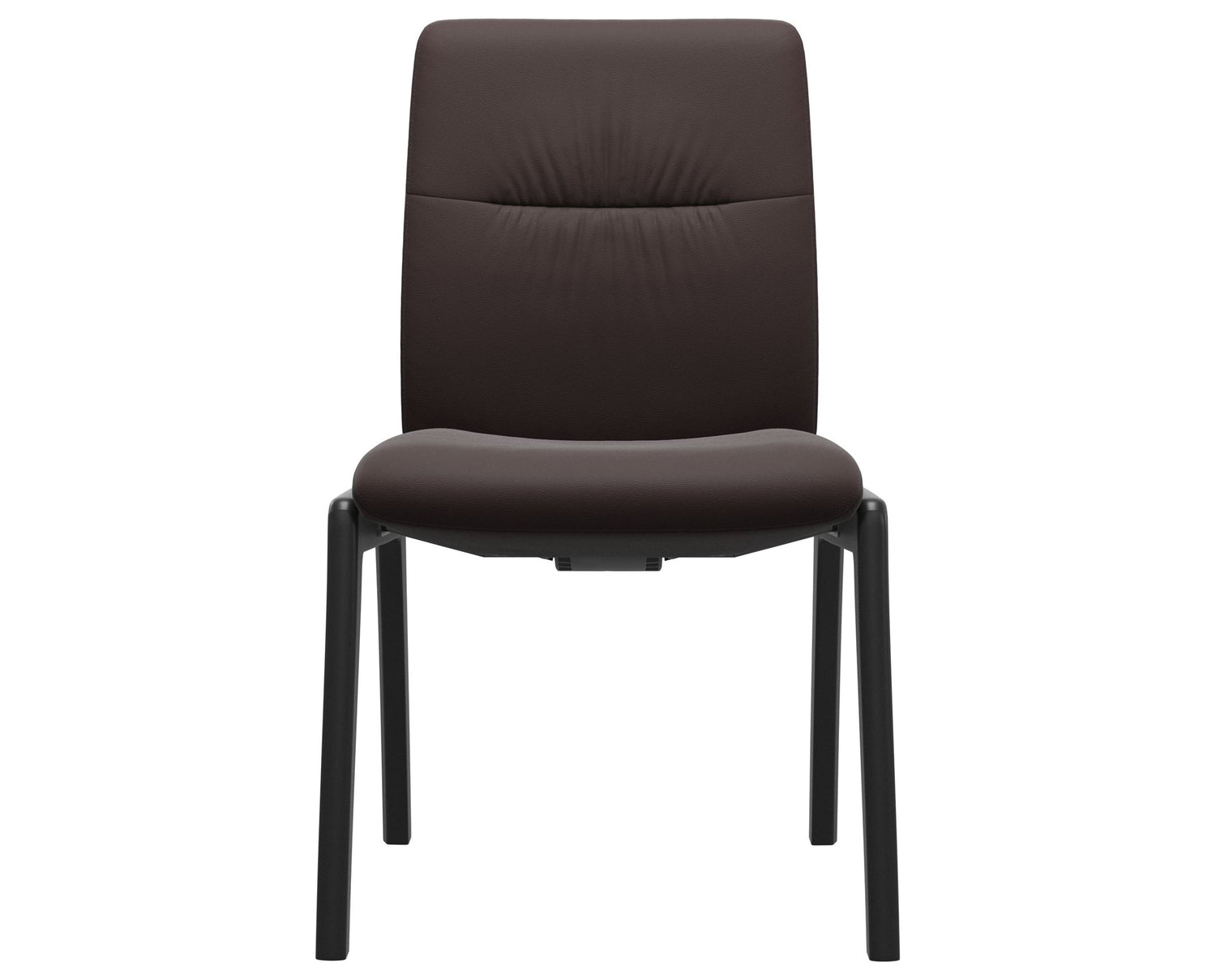Mint | Low Back Dining Chair with D100 Vertical Legs