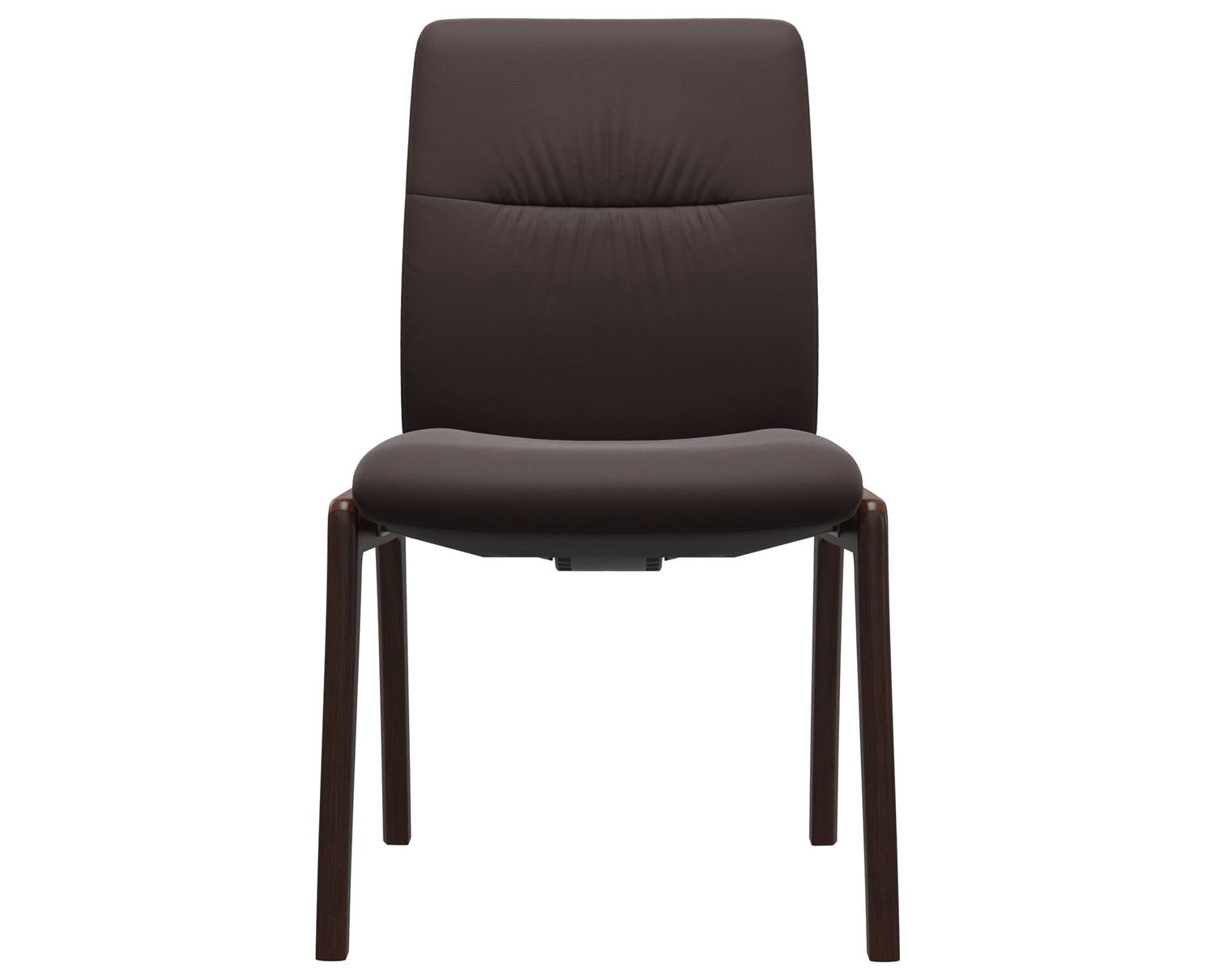 Mint | Low Back Dining Chair with D100 Vertical Legs