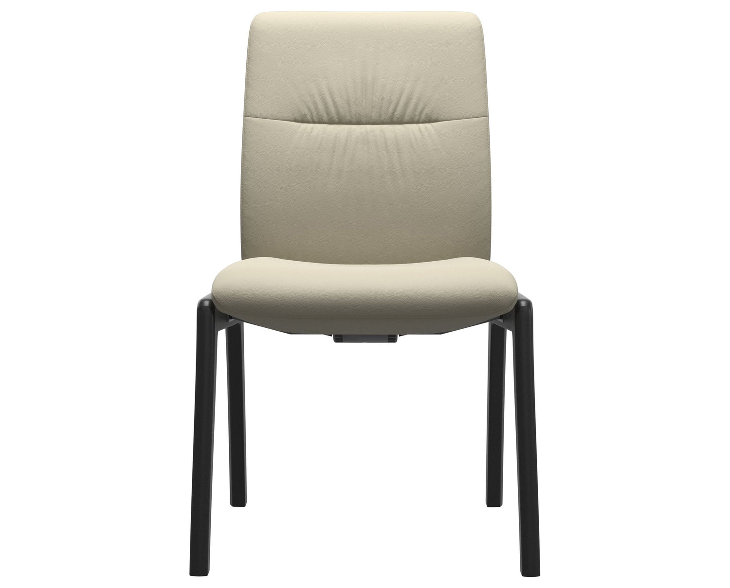 Mint | Low Back Dining Chair with D100 Vertical Legs