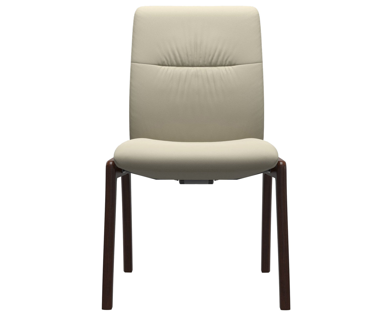 Mint | Low Back Dining Chair with D100 Vertical Legs