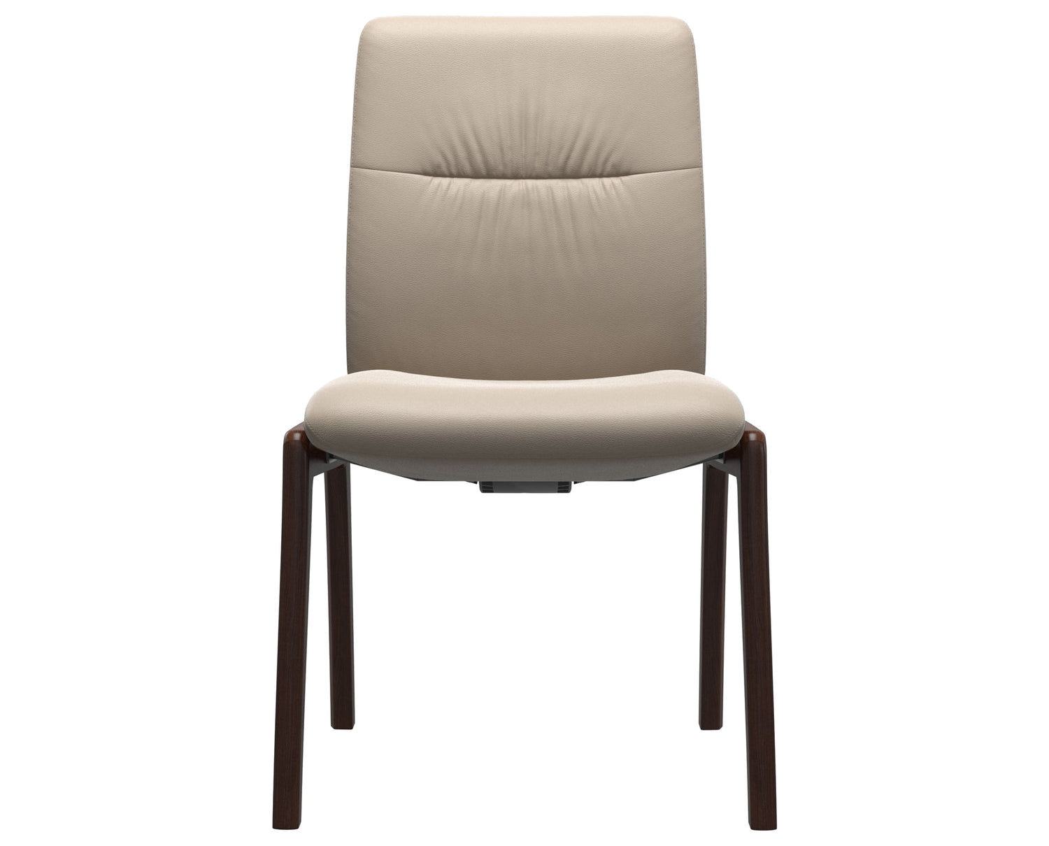 Mint | Low Back Dining Chair with D100 Vertical Legs