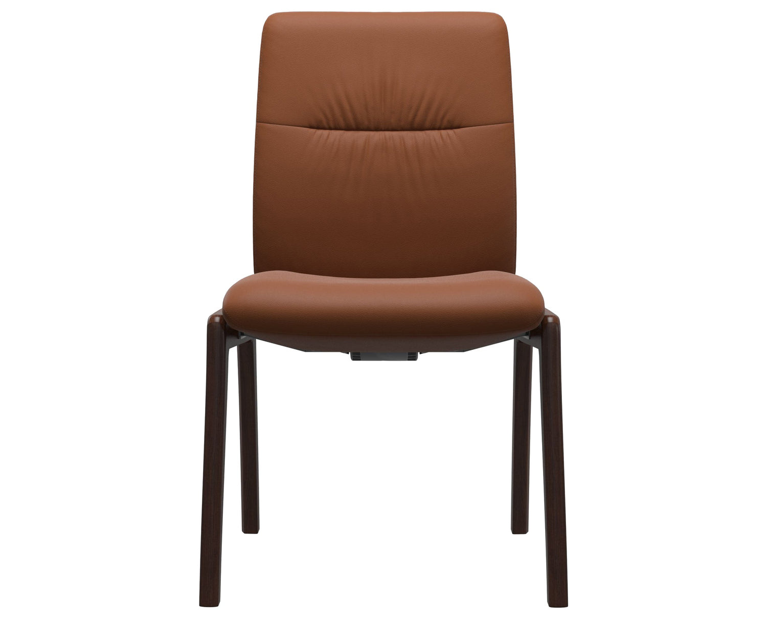 Mint | Low Back Dining Chair with D100 Vertical Legs