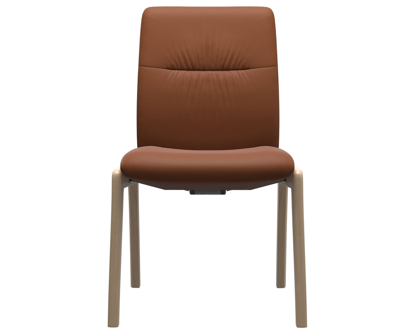 Mint | Low Back Dining Chair with D100 Vertical Legs