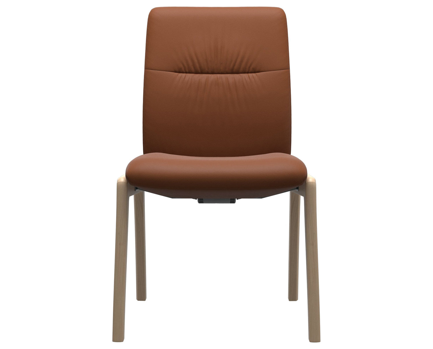 Mint | Low Back Dining Chair with D100 Vertical Legs
