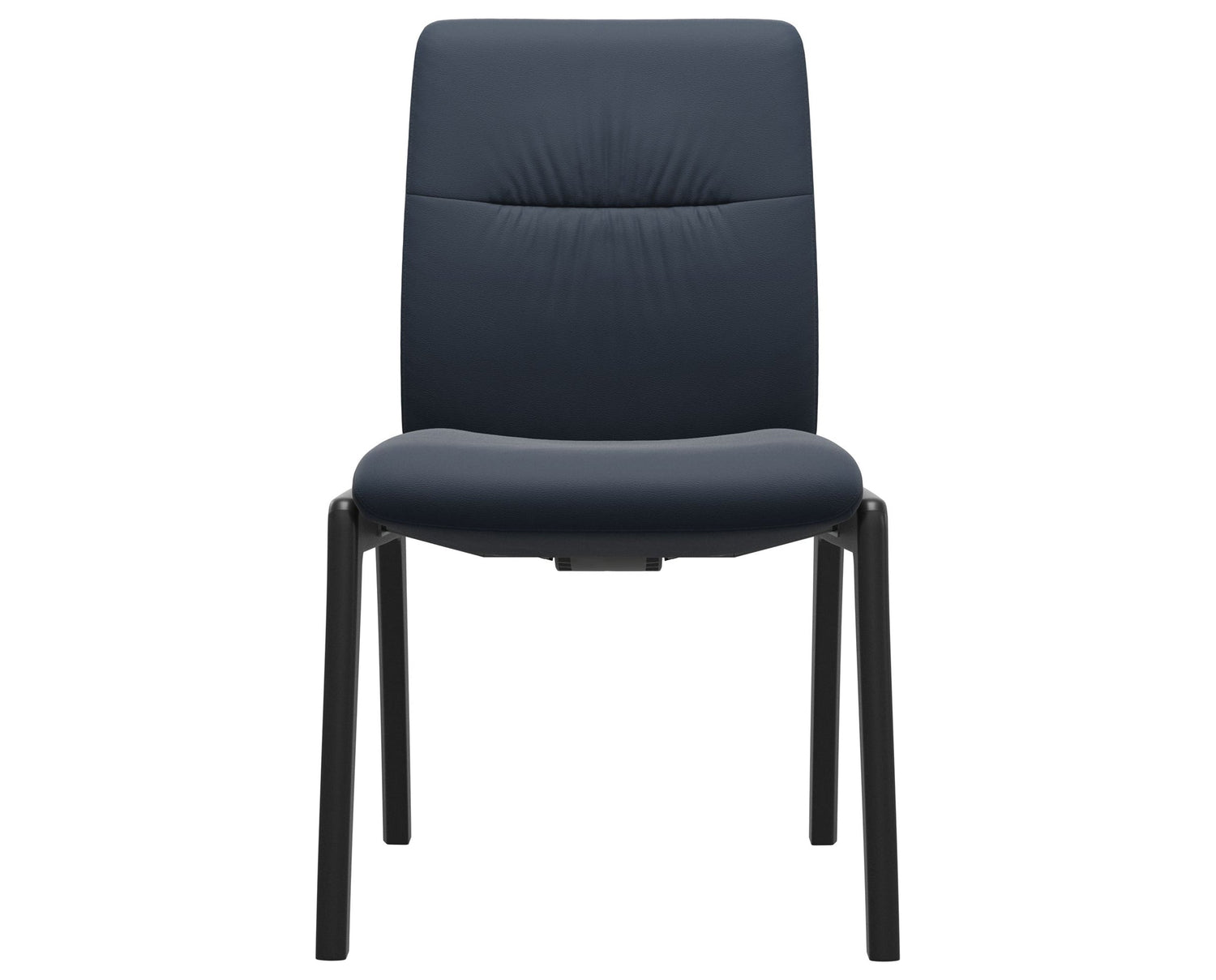 Mint | Low Back Dining Chair with D100 Vertical Legs