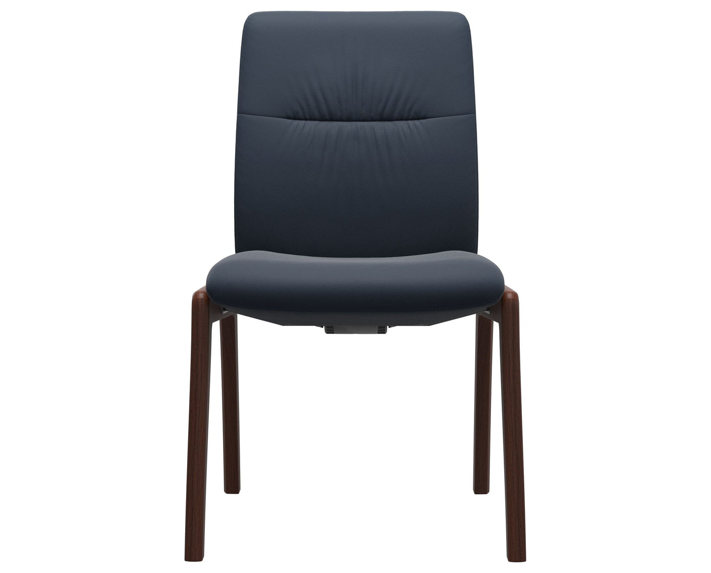 Mint | Low Back Dining Chair with D100 Vertical Legs