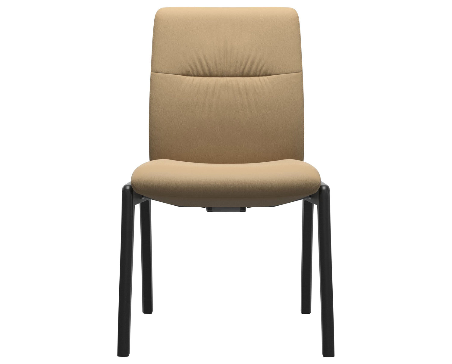 Mint | Low Back Dining Chair with D100 Vertical Legs