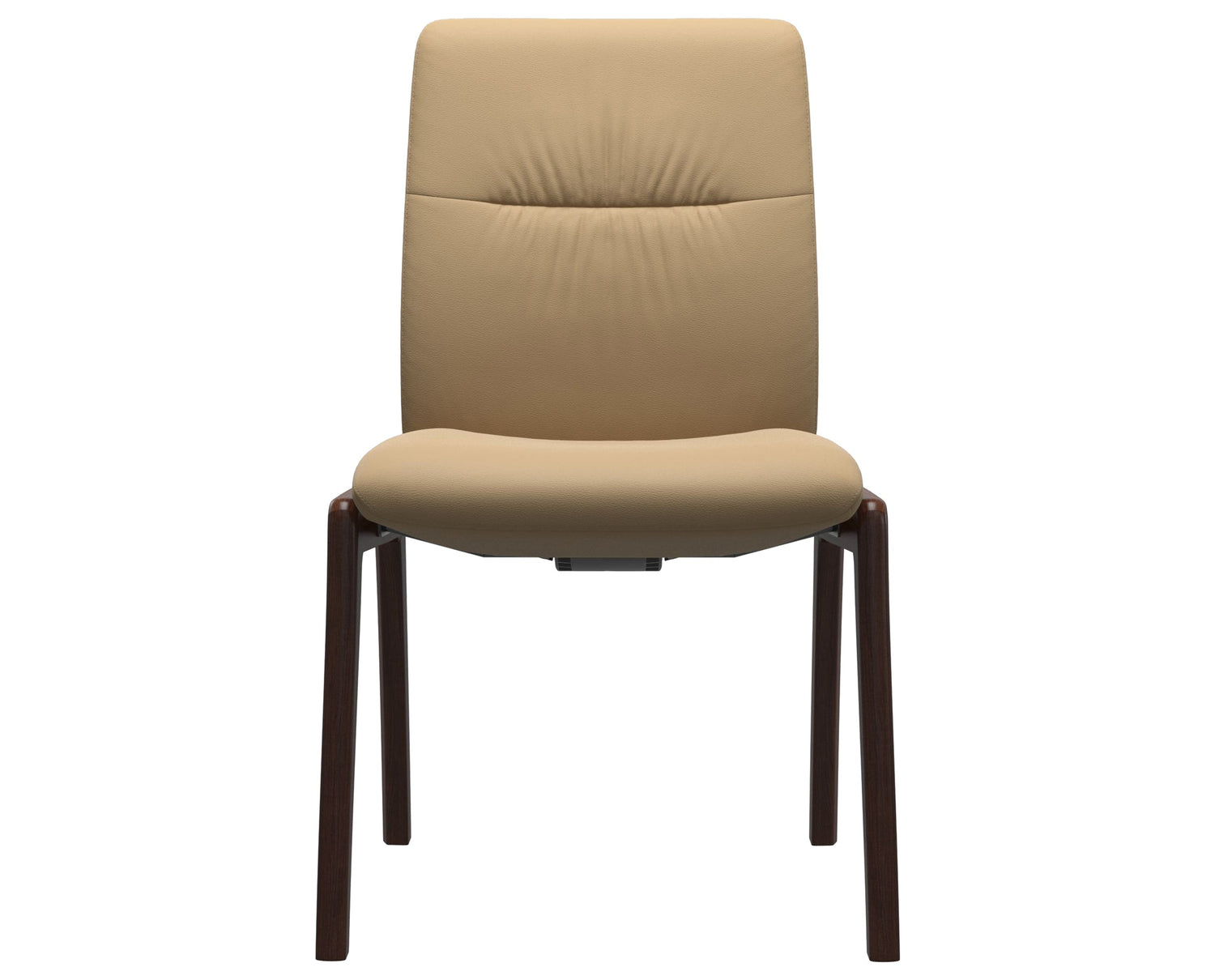 Mint | Low Back Dining Chair with D100 Vertical Legs