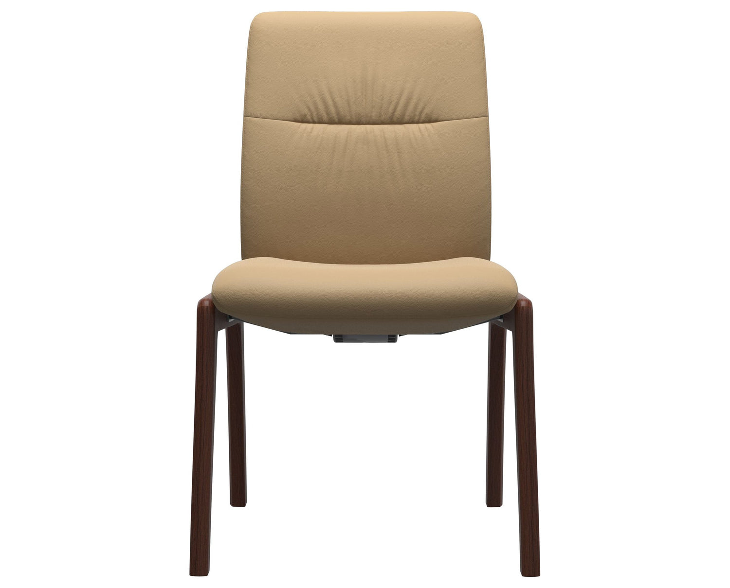 Mint | Low Back Dining Chair with D100 Vertical Legs