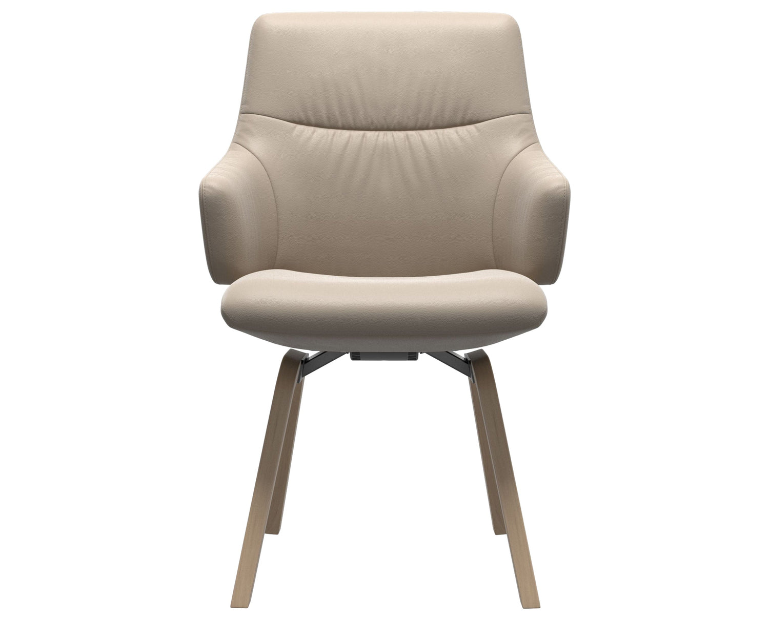 Mint | Low Back Dining Chair with D200 Slanted Legs with Arms
