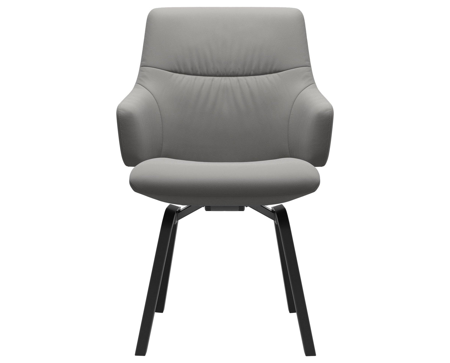 Mint | Low Back Dining Chair with D200 Slanted Legs with Arms
