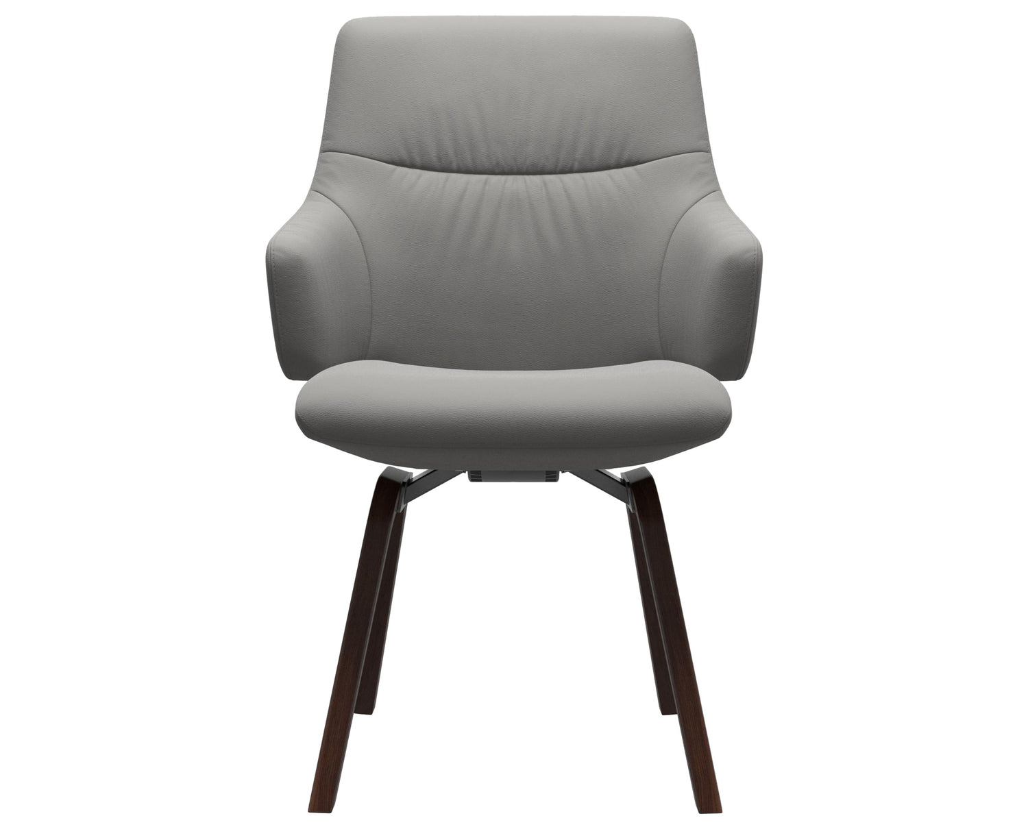 Mint | Low Back Dining Chair with D200 Slanted Legs with Arms