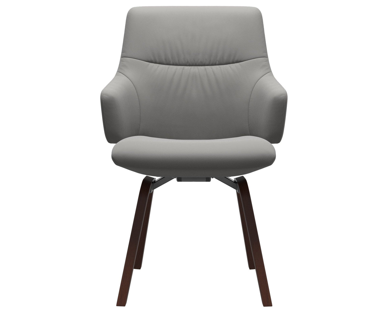 Mint | Low Back Dining Chair with D200 Slanted Legs with Arms