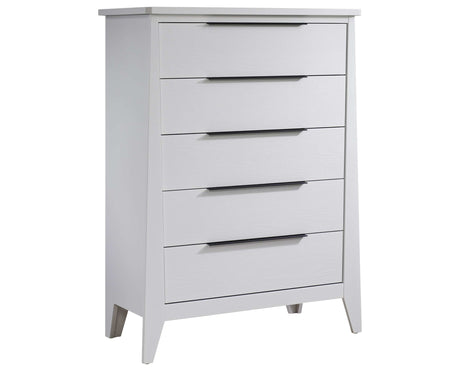 White Birch | Flexx Premium 5 Drawer Dresser | Valley Ridge Furniture