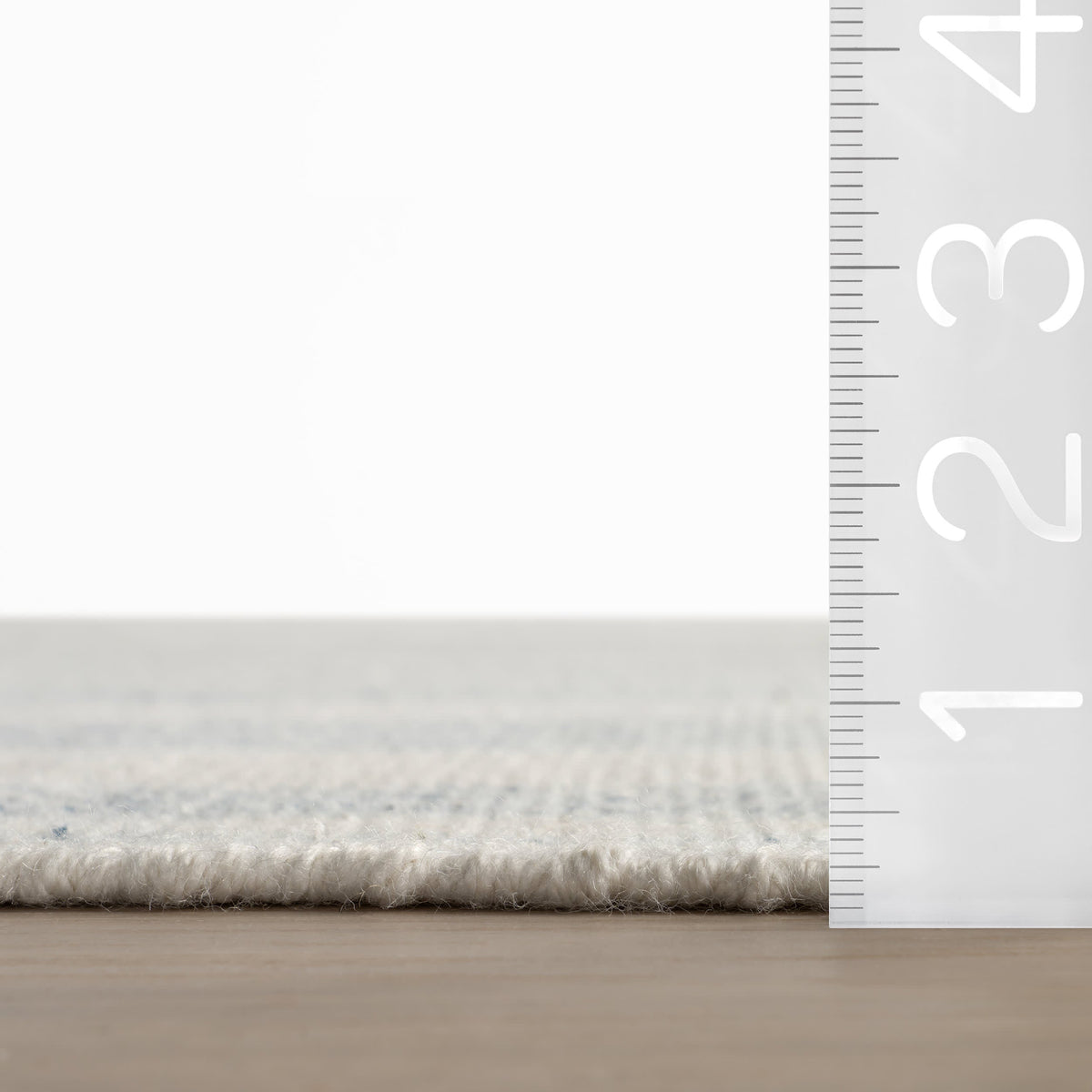 Dash & Albert Nexel Striped Farmhouse Rug in Blue, photo 5