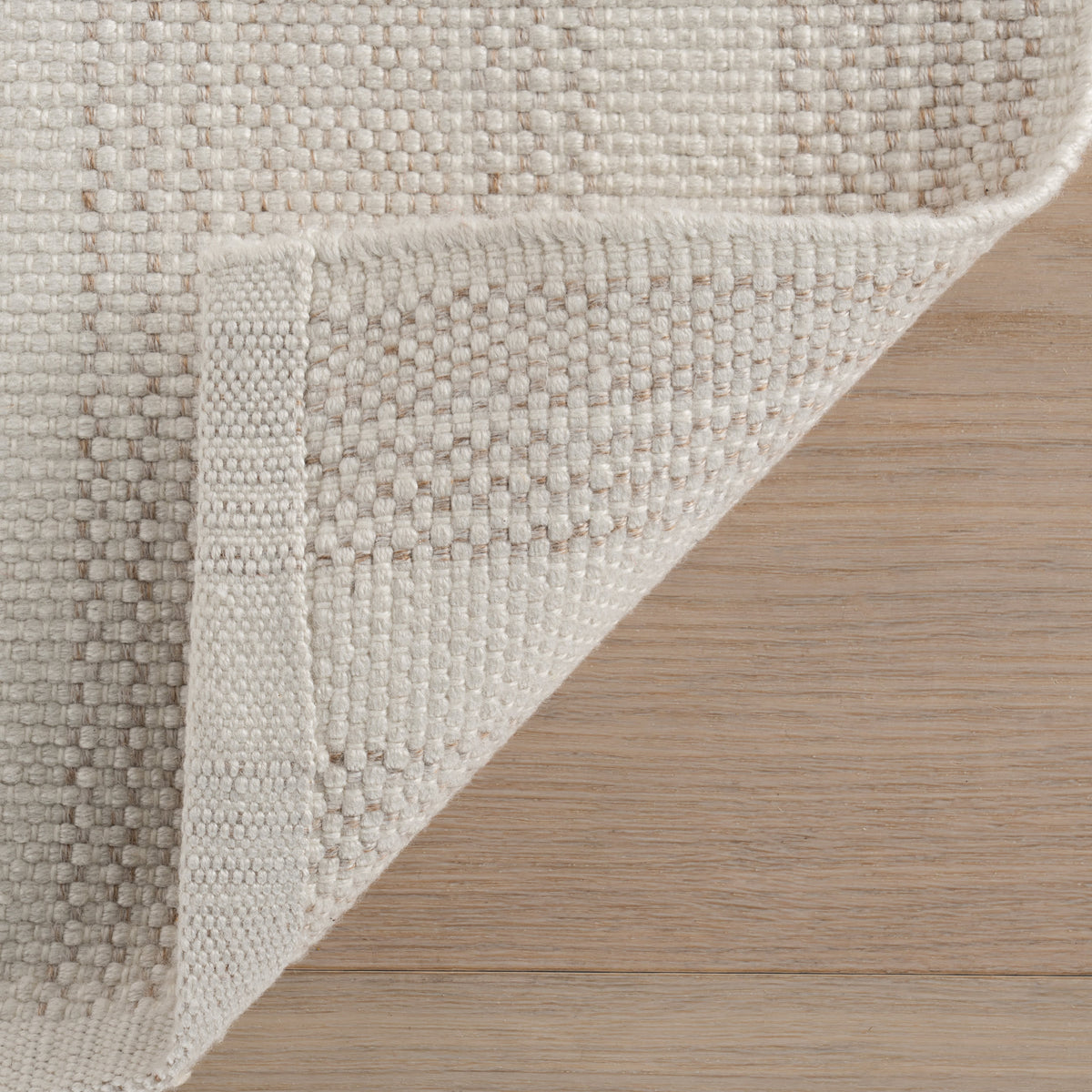 Dash & Albert Nexel Striped Farmhouse Rug in Tan, photo 3