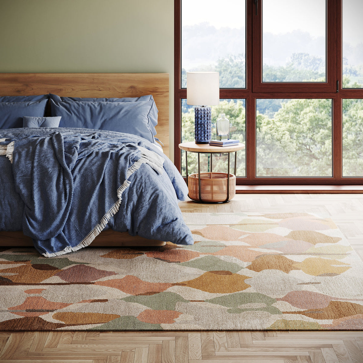 Dash & Albert Nimbus Wool Rug in Multicolour, photo 2