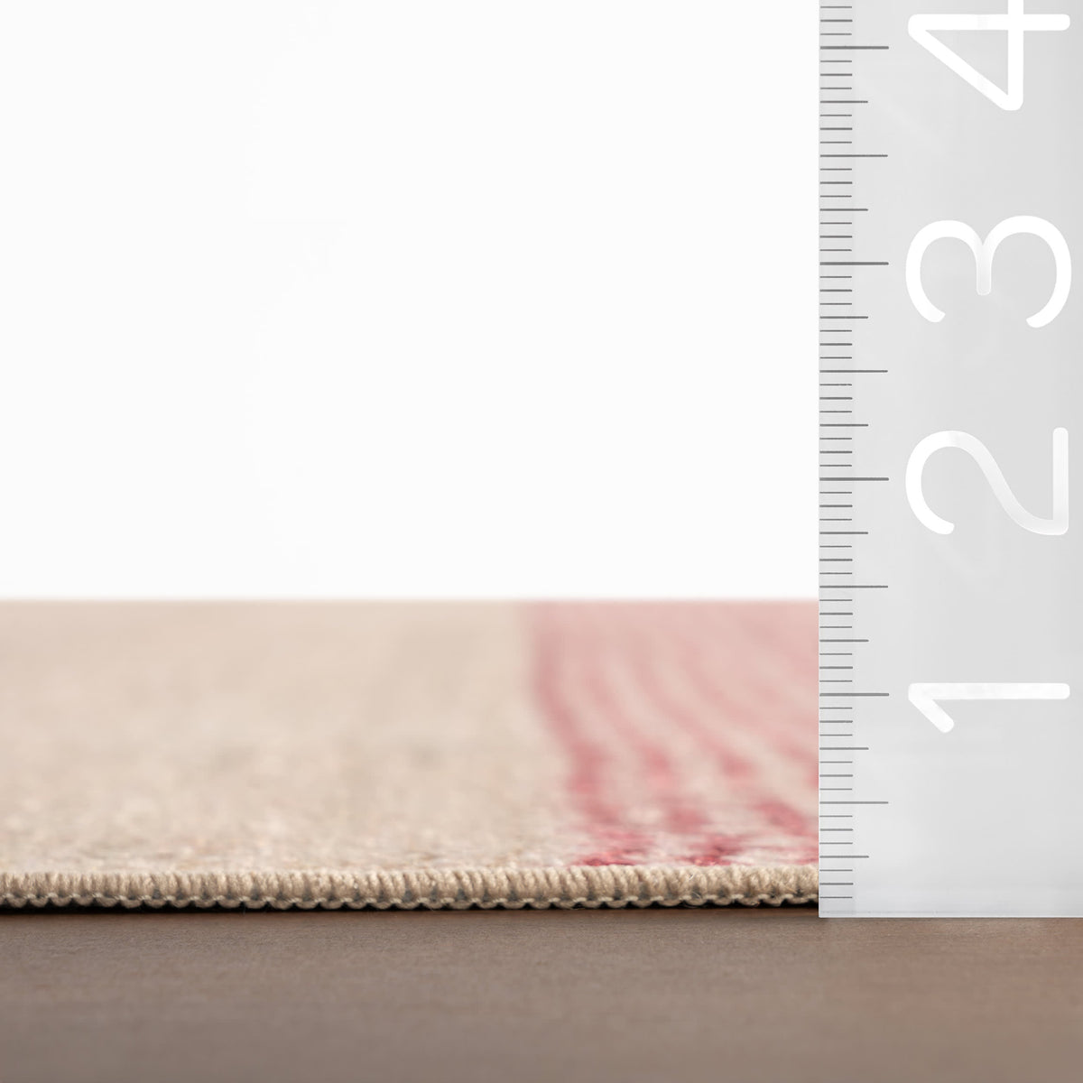 Dash & Albert Noa Modern Striped Washable Rug in Multicolour, photo 7