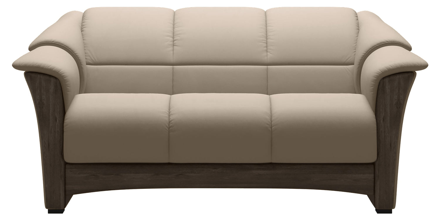 Oslo | 2-Seater Sofa with Wood