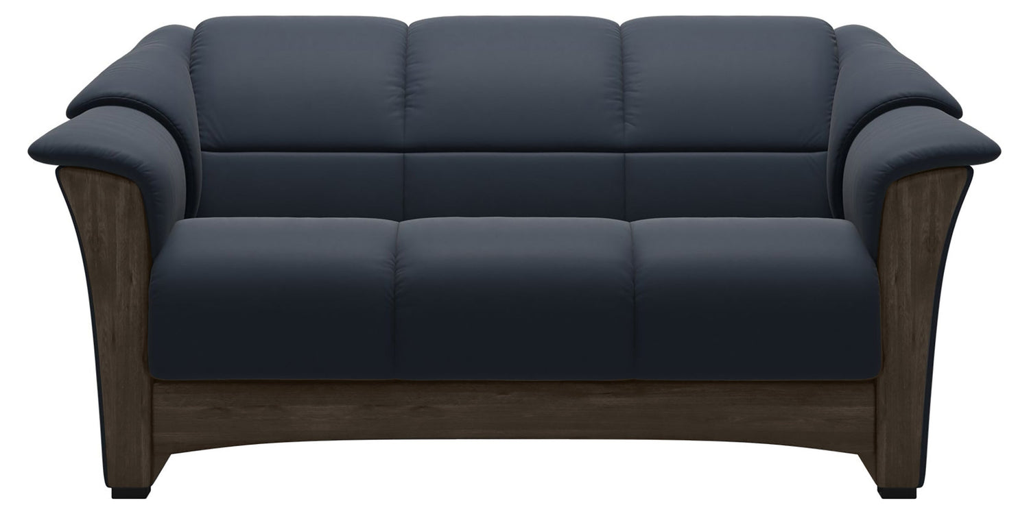 Oslo | 2-Seater Sofa with Wood