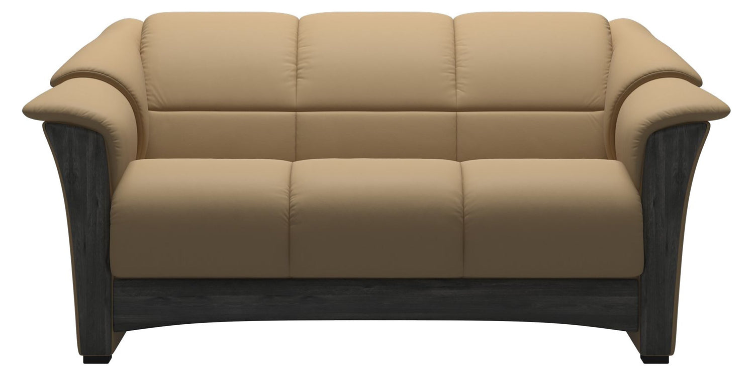 Oslo | 2-Seater Sofa with Wood