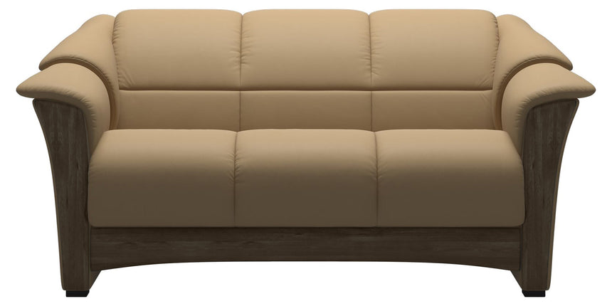 Oslo | 2-Seater Sofa with Wood
