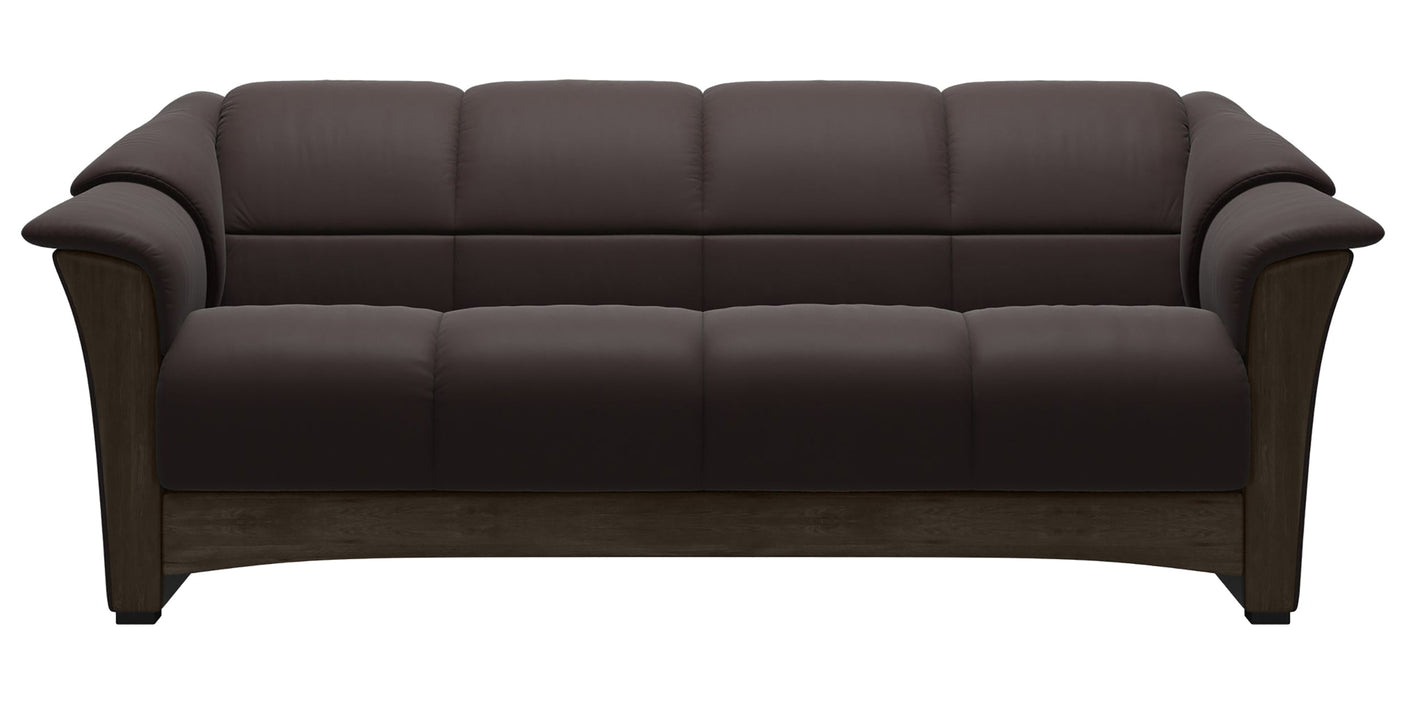 Oslo | 3-Seater Sofa with Wood