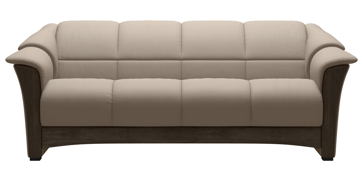 Oslo | 3-Seater Sofa with Wood
