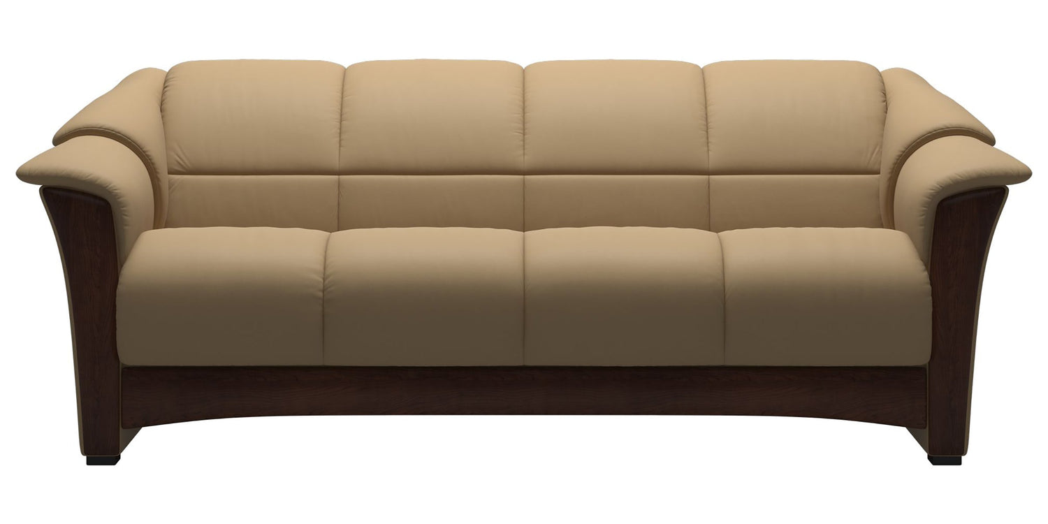 Oslo | 3-Seater Sofa with Wood