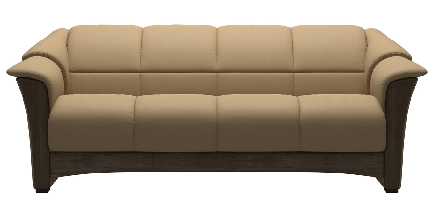 Oslo | 3-Seater Sofa with Wood
