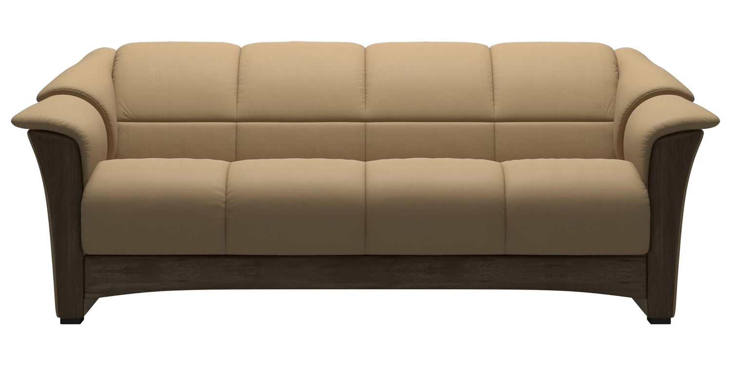 Oslo | 3-Seater Sofa with Wood