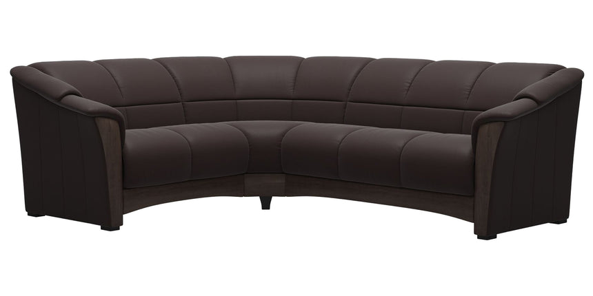 Oslo | C23 Sectional Sofa with Wood