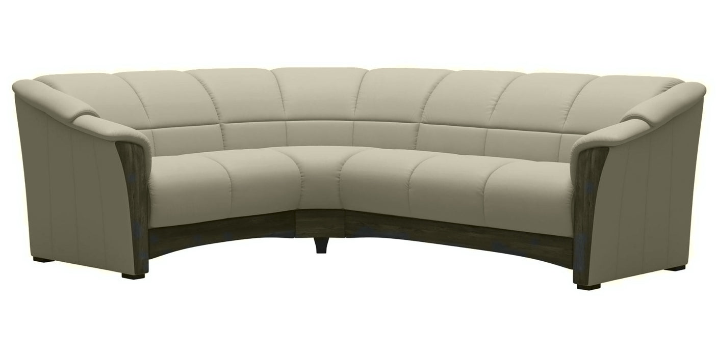 Oslo | C23 Sectional Sofa with Wood
