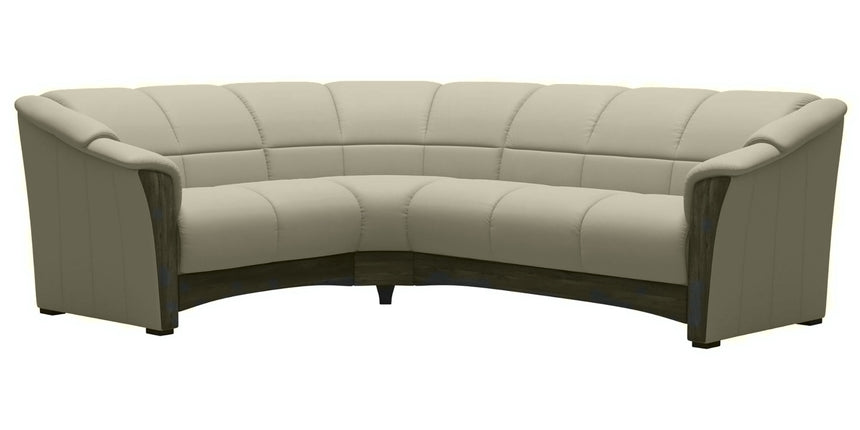 Oslo | C23 Sectional Sofa with Wood