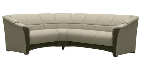 Oslo | C23 Sectional Sofa with Wood