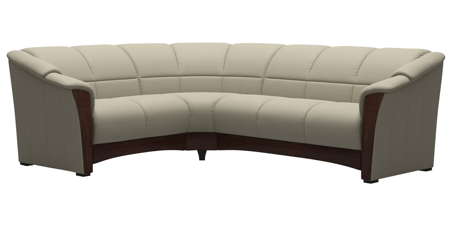 Oslo | C23 Sectional Sofa with Wood