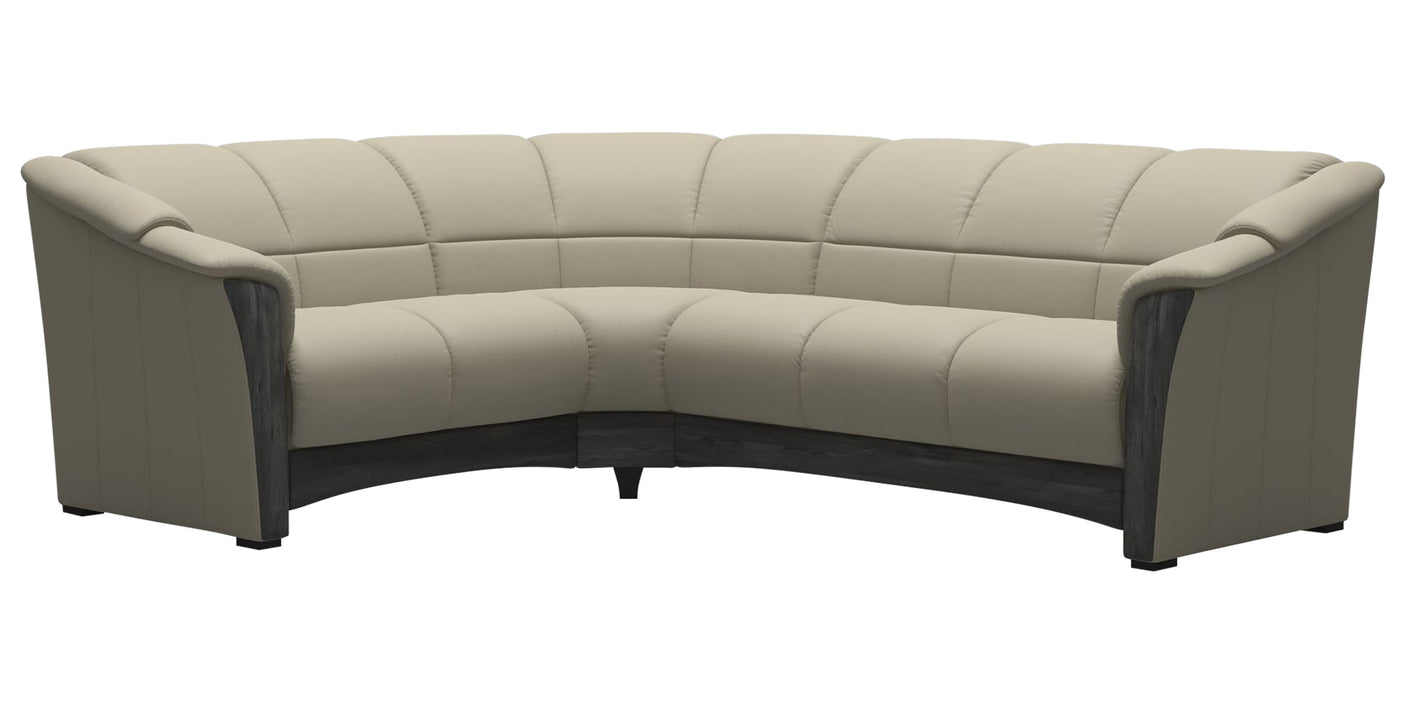 Oslo | C23 Sectional Sofa with Wood
