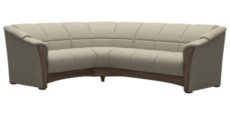 Oslo | C23 Sectional Sofa with Wood