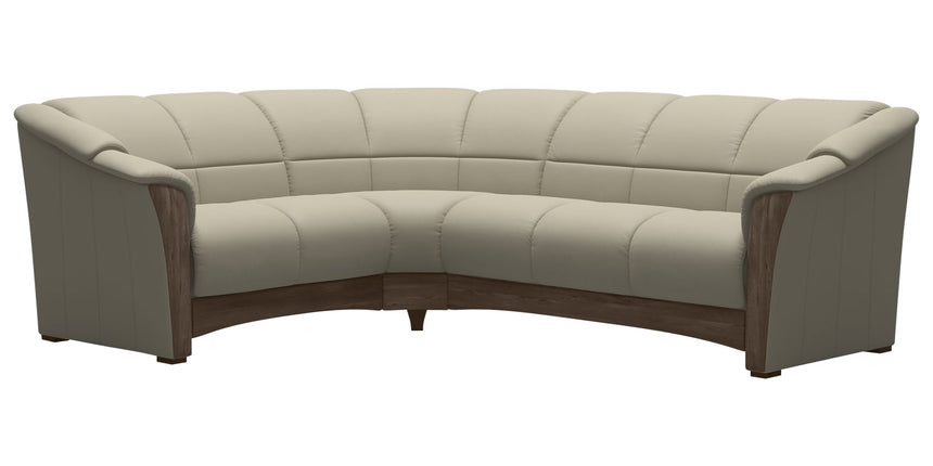 Oslo | C23 Sectional Sofa with Wood