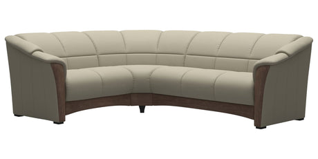 Oslo | C23 Sectional Sofa with Wood
