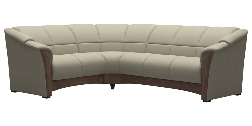 Oslo | C23 Sectional Sofa with Wood